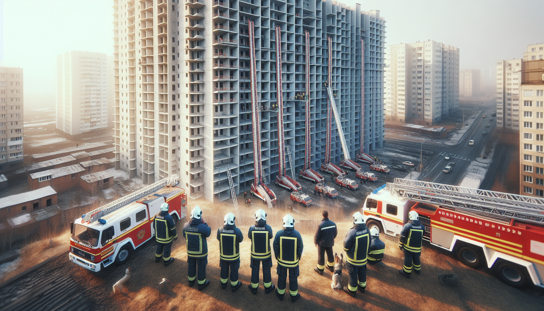 Грузинские спасатели: Новые автолестницы для безопасности на высоте