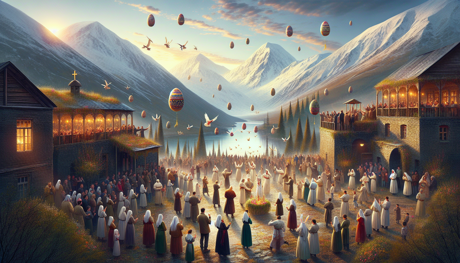 Празднование Пасхи: уникальные традиции и праздники по всей Грузии