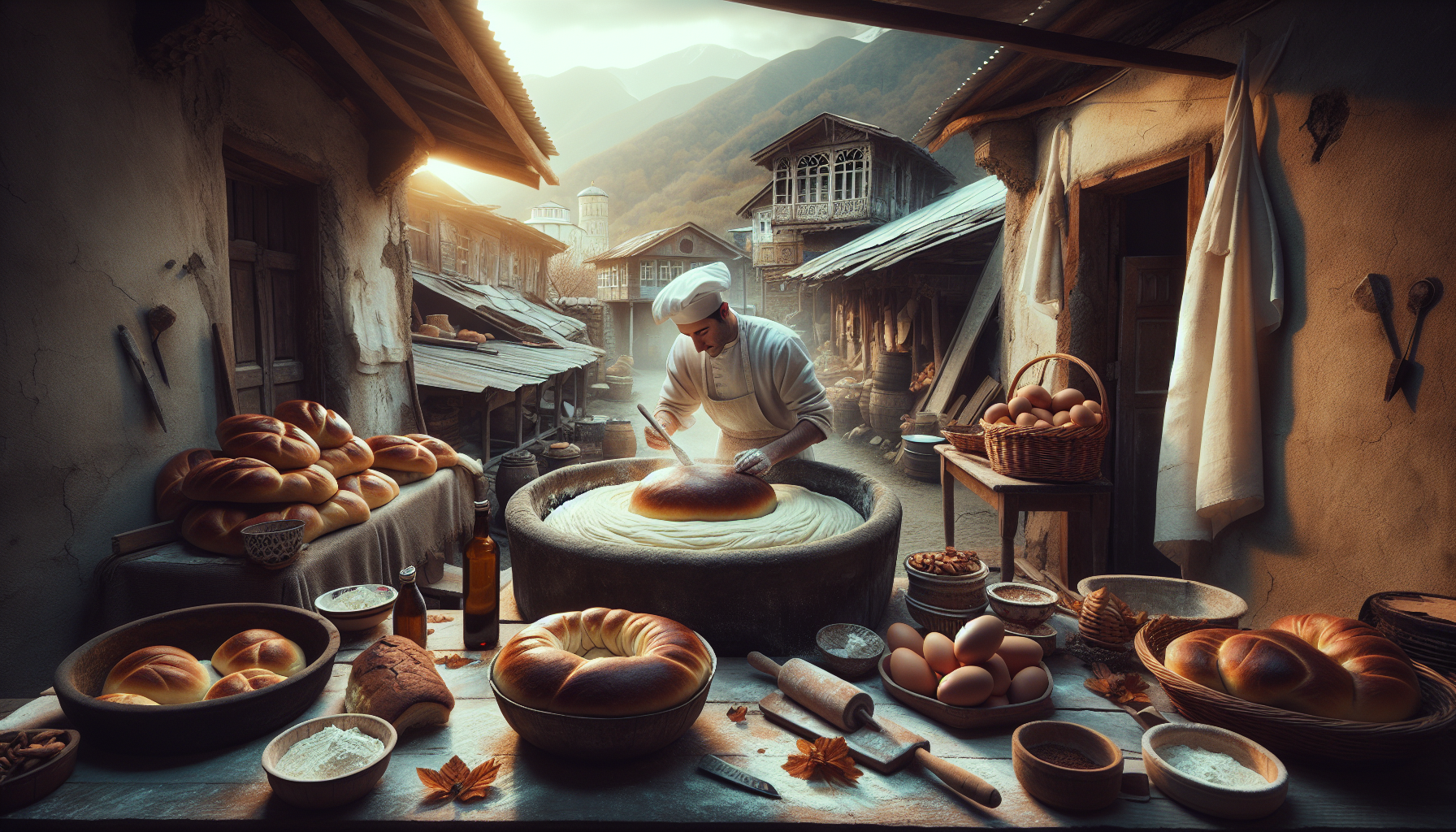 Традиционный грузинский пасхальный хлеб: рецепты и истории из сердца Кавказа