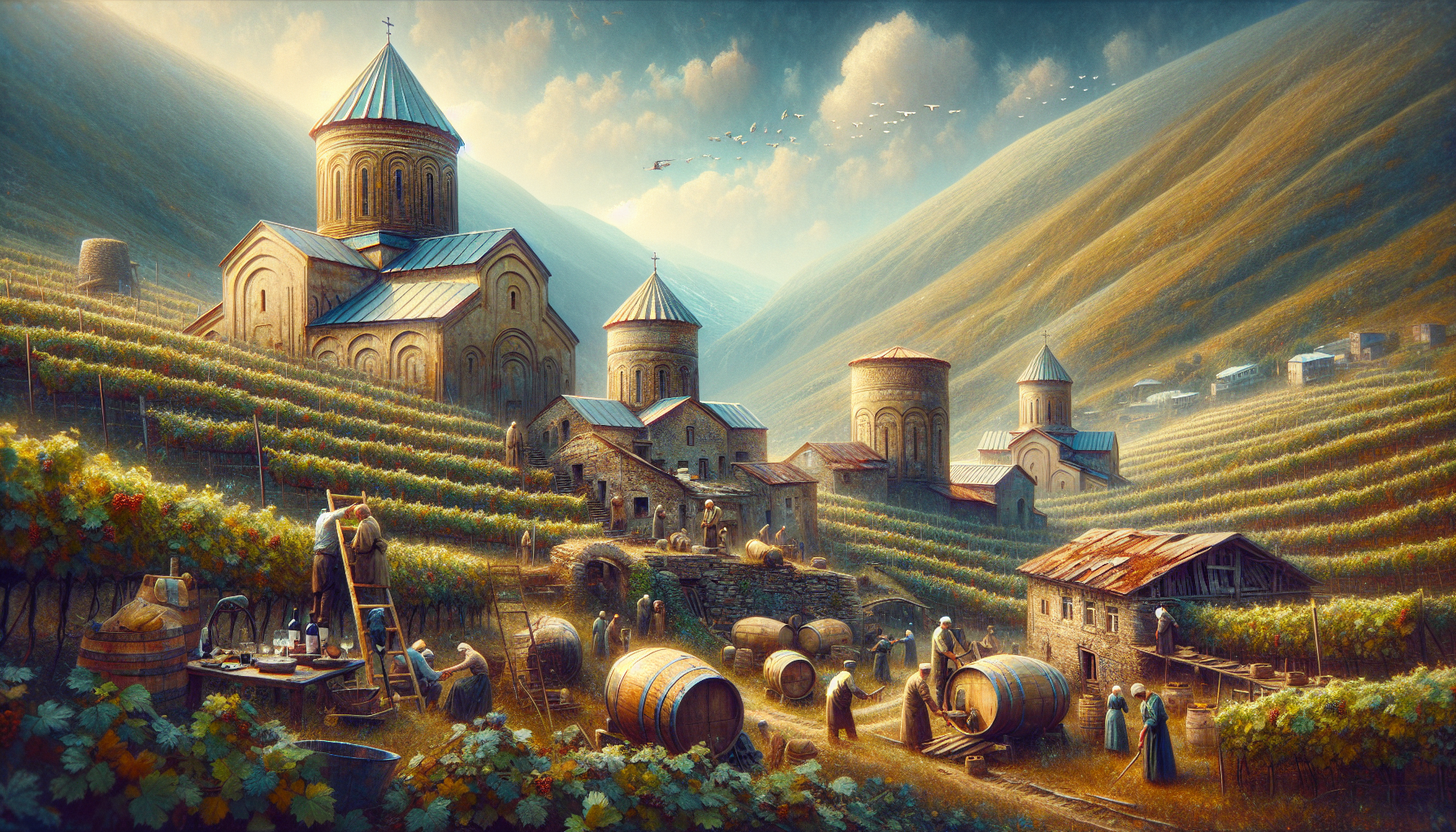 Возрождение грузинского виноградарства: изучение древних технологий и современных инноваций