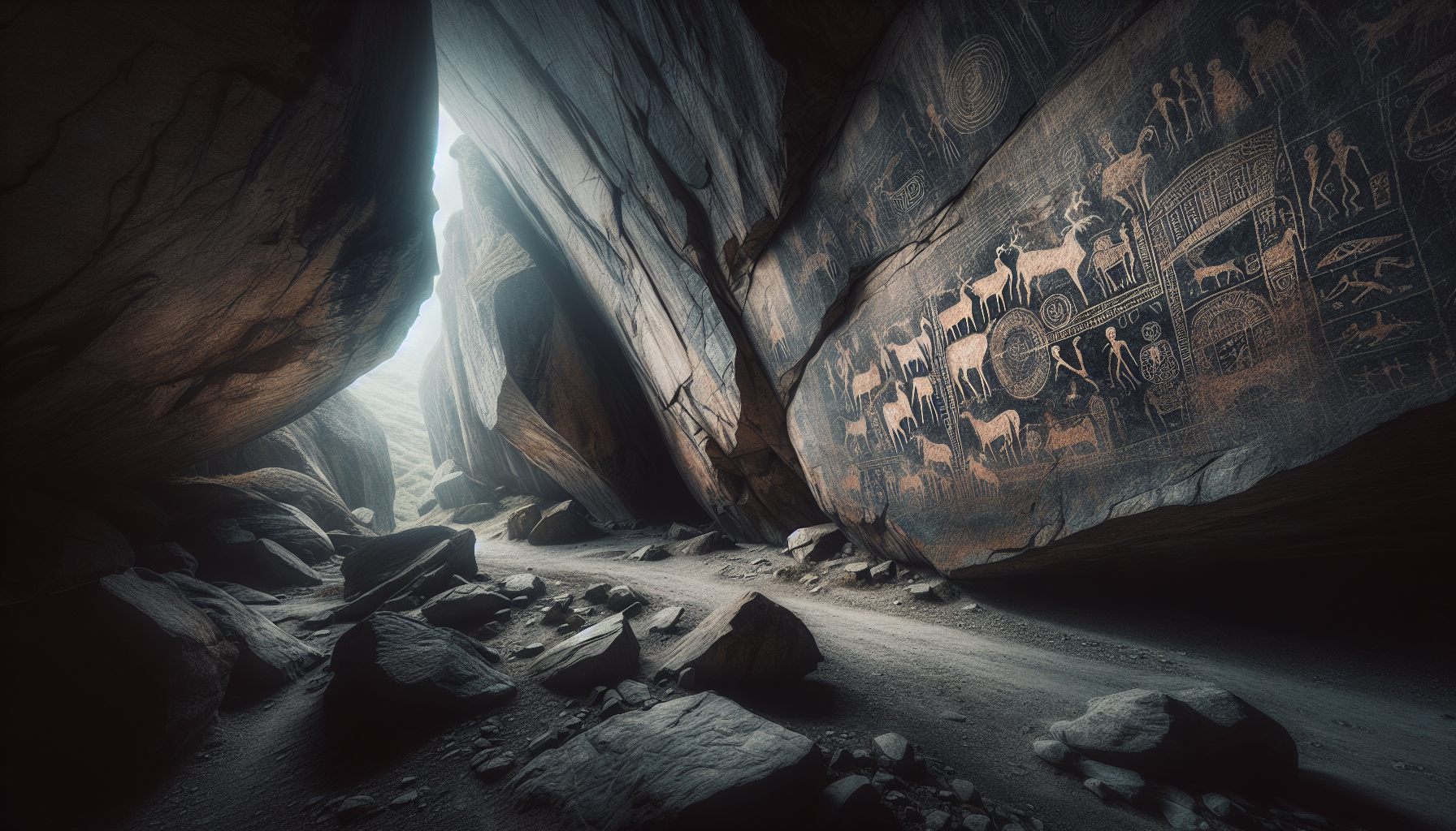 Грузия — Древние петроглифы: путешествие по местам наскальной резьбы в апреле