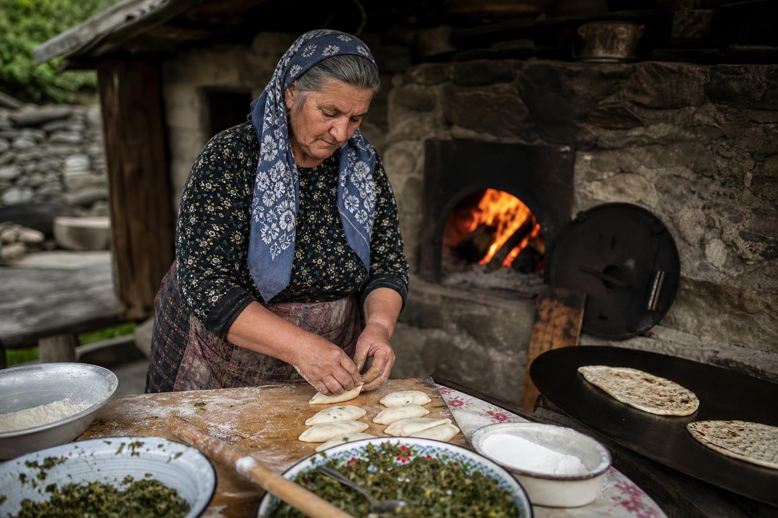 Скрытые кулинарные сокровища Грузии: традиционные рецепты из сельских деревень