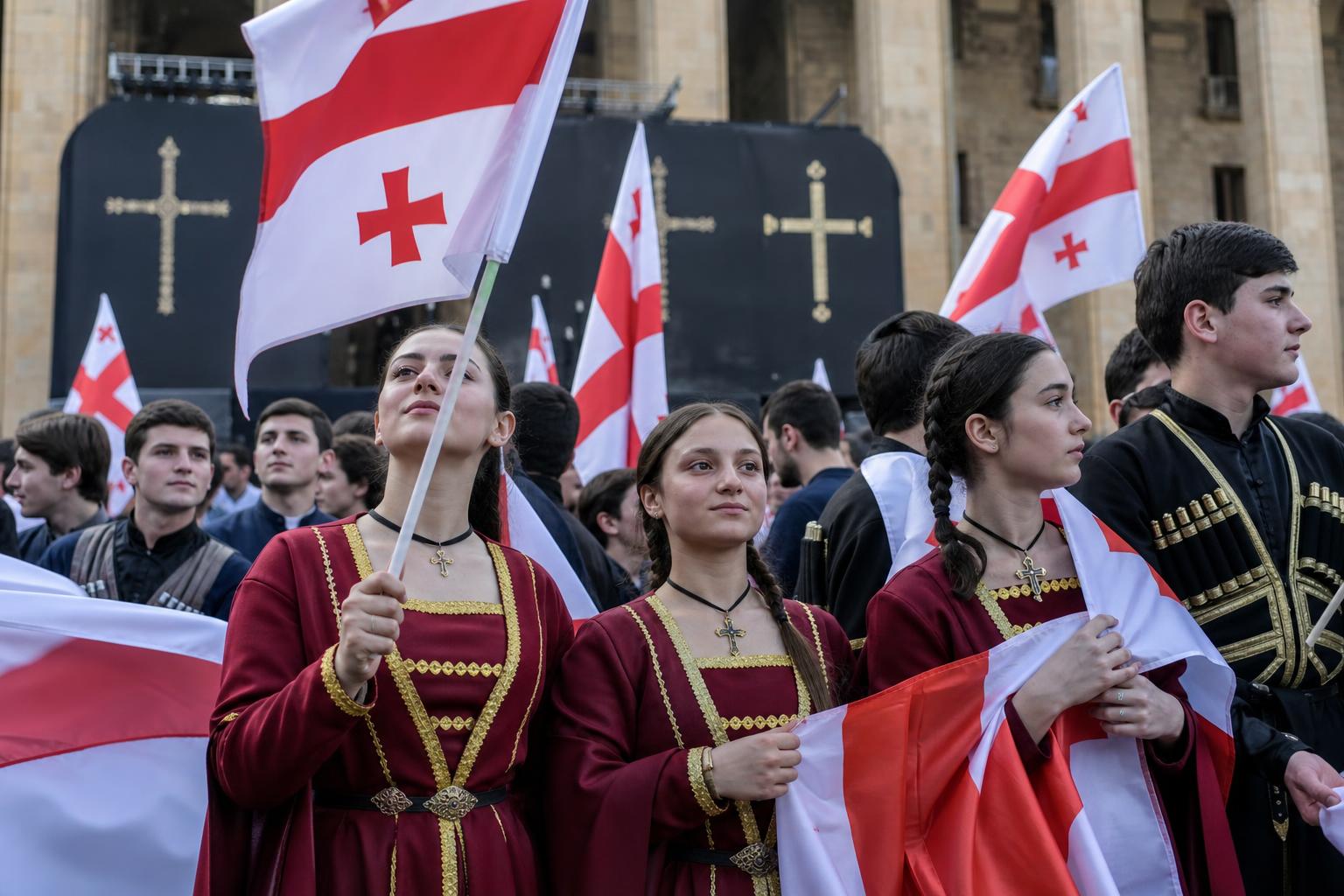 Independence Day Celebrations: Honoring 1700 Years of Christianity in Georgia