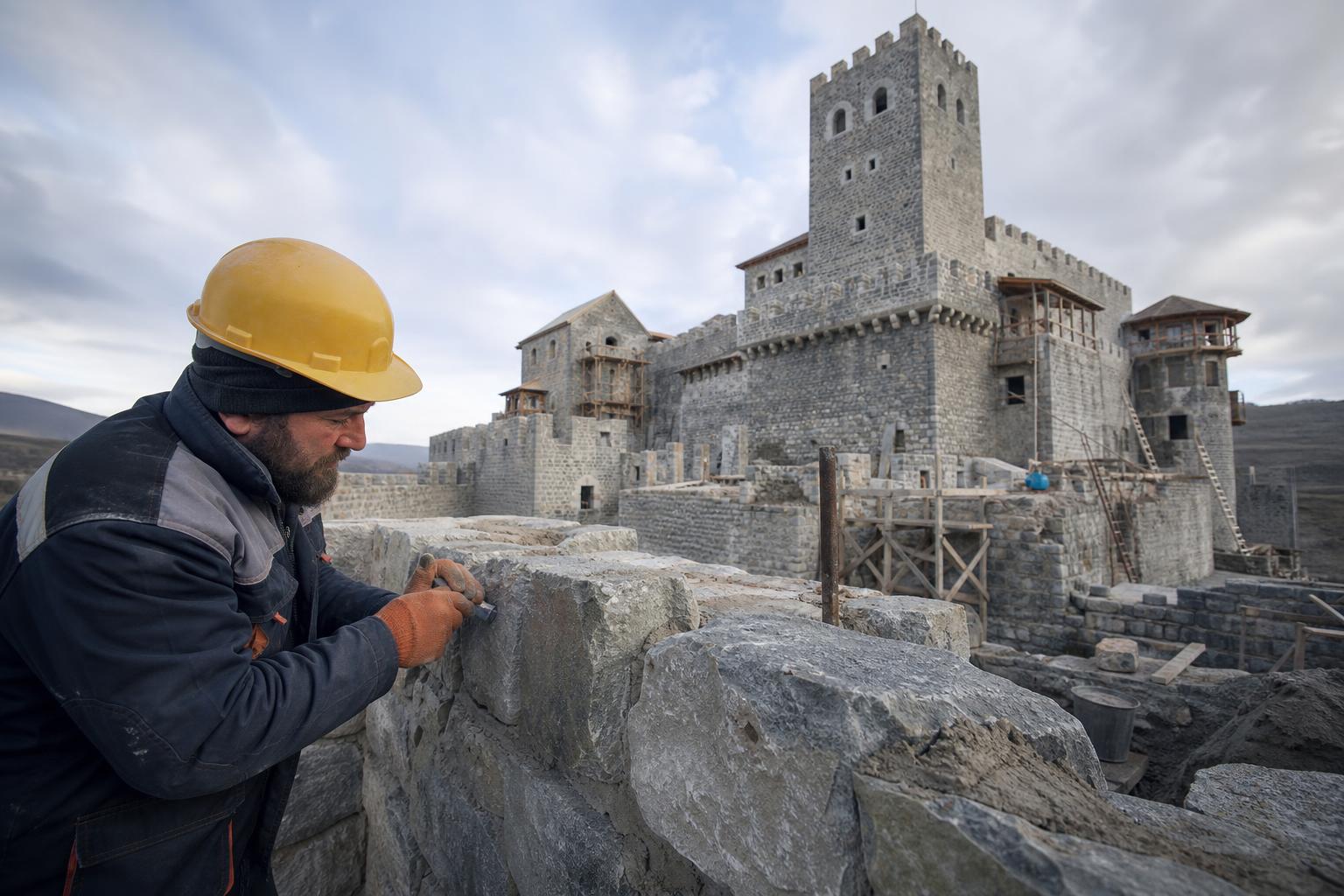 The Design and Construction of Georgia's New Castle: A Fusion of History and Modern Tourism